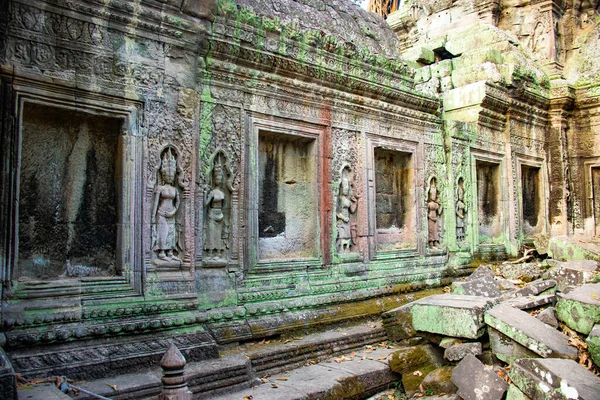 Oude Ruïnes Van Phrom Tempel Cambodja — Stockfoto