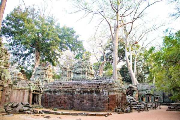 Templul Phrom Timpul Zilei Cambodgia — Fotografie, imagine de stoc