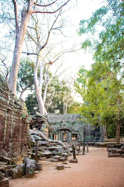 Phrom Temple Pendant Journée Cambodge — Photo