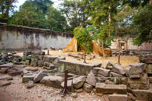 Tempio Phrom Giorno Cambogia — Foto Stock