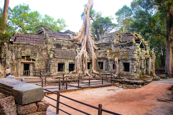 Phrom Tempel Tagsüber Kambodscha — Stockfoto