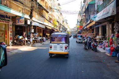 Phnom Penh, Kamboçya 'nın şehir manzarası 