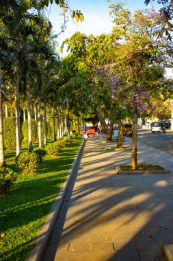 Phnom Penh, Kamboçya 'nın şehir manzarası 