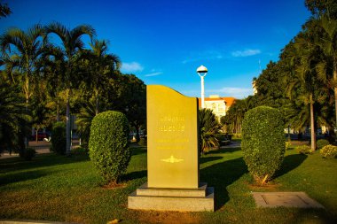 Phnom Penh, Kamboçya 'nın şehir manzarası 