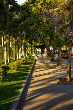 Phnom Penh, Kamboçya 'nın şehir manzarası 