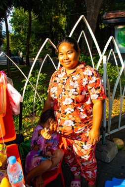 Phnom Penh, Kamboçya 'nın şehir manzarası 