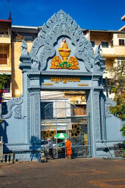 Gündüz Phnom Penh Şehri, Kamboçya 