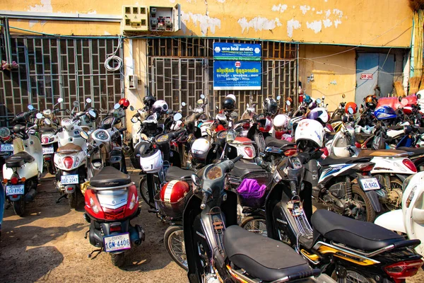 Stadtbild Von Phnom Penh Kambodscha — Stockfoto