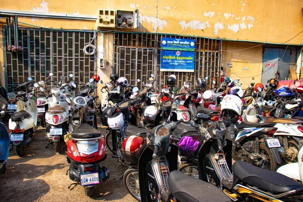 Urban Scene Phnom Penh Cambodia — Stock Photo, Image