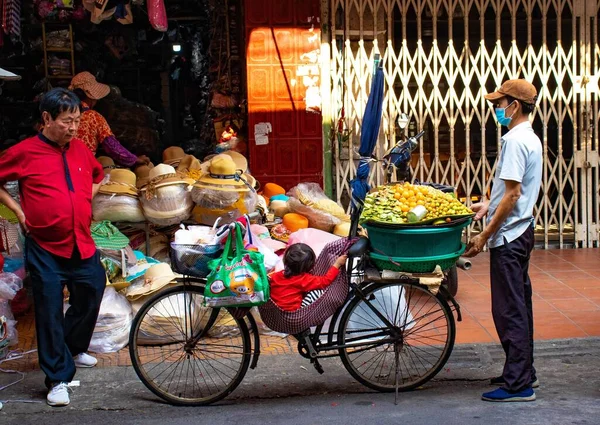 Cena Urbana Phnom Penh Camboja — Fotografia de Stock