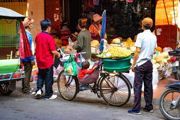 Cena Urbana Phnom Penh Camboja — Fotografia de Stock