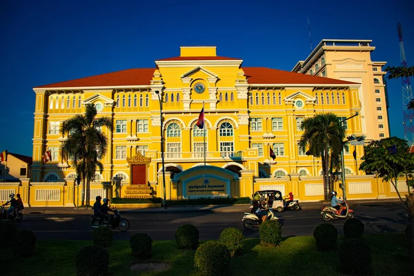 Architektura Phnom Penh Kambodža — Stock fotografie