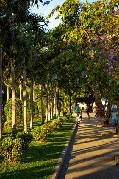 Phnom Penh Kamboçya Nın Şehir Manzarası — Stok fotoğraf