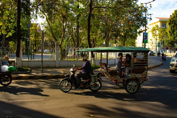 Stadtbild Von Phnom Penh Kambodscha — Stockfoto