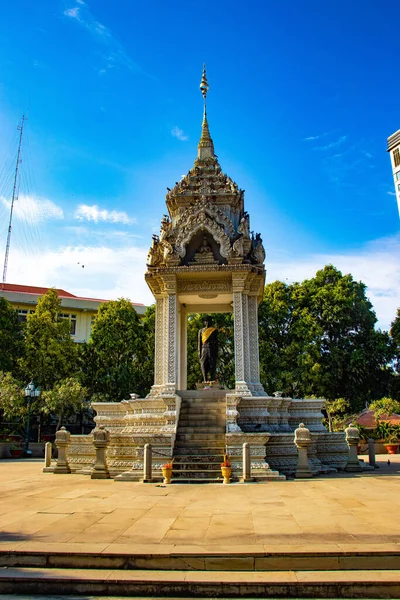 Scène Urbaine Phnom Penh Cambodge — Photo