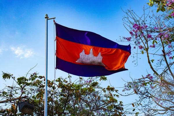 Městská Scéna Phnom Penh Kambodža — Stock fotografie