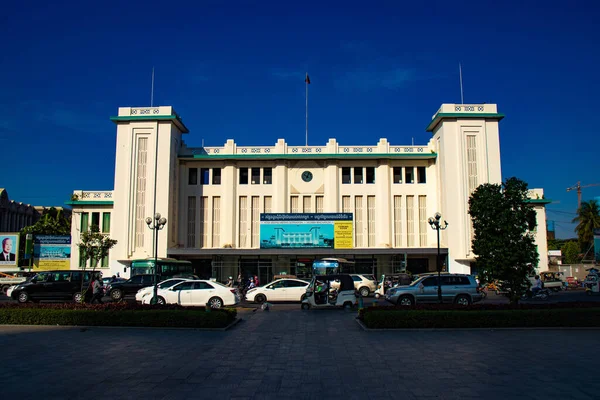 Arquitetura Phnom Penh Camboja — Fotografia de Stock