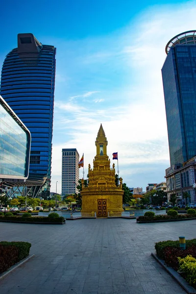 Urban Scene Phnom Penh Cambodia — Stock Photo, Image