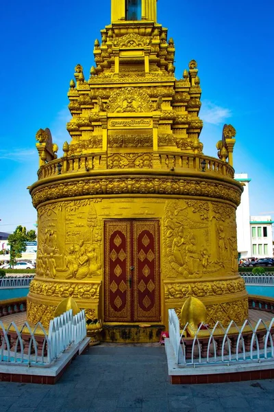 Cena Urbana Phnom Penh Camboja — Fotografia de Stock