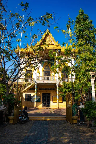Architektura Phnom Penh Kambodża — Zdjęcie stockowe