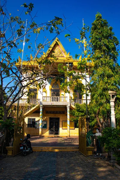 Arsitektur Phnom Penh Kamboja — Stok Foto