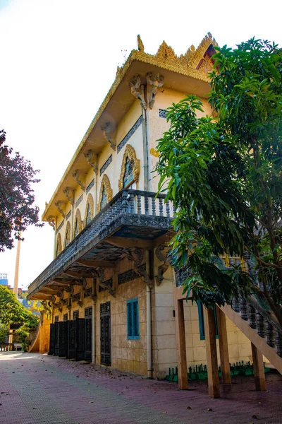 Scena Miejska Phnom Penh Kambodża — Zdjęcie stockowe