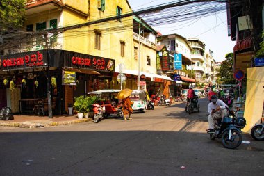 Gündüz Phnom Penh Şehri, Kamboçya 