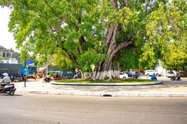 Phnom Penh, Kamboçya 'nın şehir manzarası 