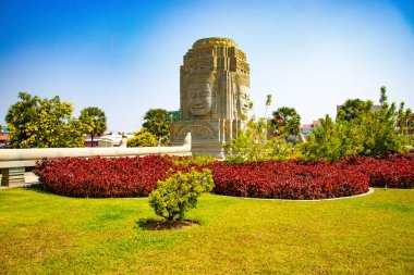 Phnom Penh, Kamboçya 'nın şehir manzarası 