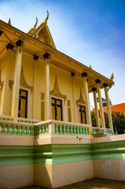 Phnom Penh, Kamboçya 'nın şehir manzarası 