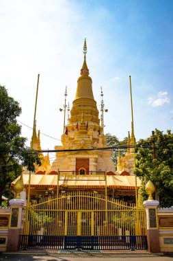 Phnom Penh, Kamboçya 'nın şehir manzarası 
