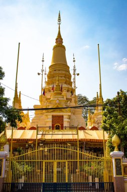 Phnom Penh, Kamboçya 'nın şehir manzarası 