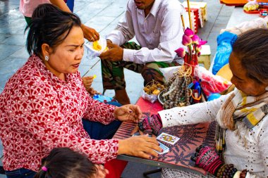Phnom Penh, Kamboçya 'nın şehir manzarası 