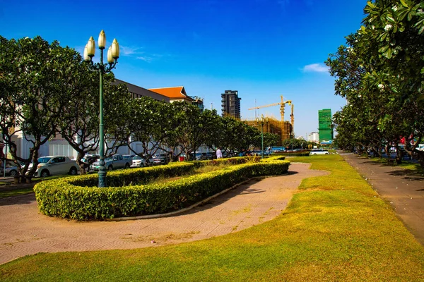 Escena Urbana Phnom Penh Camboya — Foto de Stock