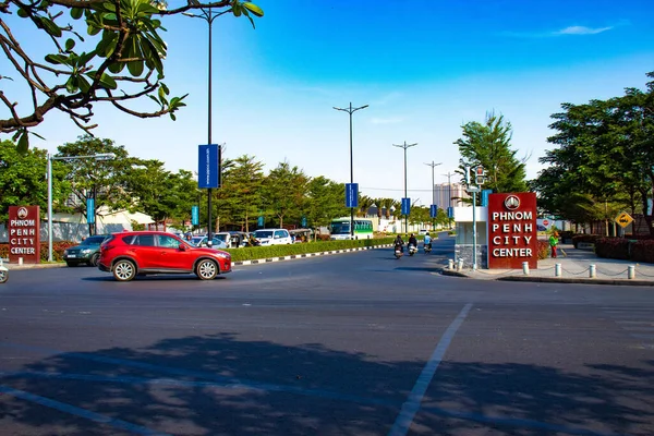 Cena Urbana Phnom Penh Camboja — Fotografia de Stock