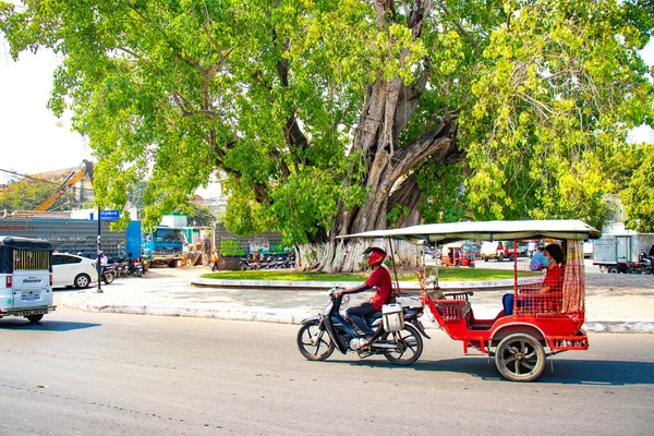 Cena Urbana Phnom Penh Camboja — Fotografia de Stock