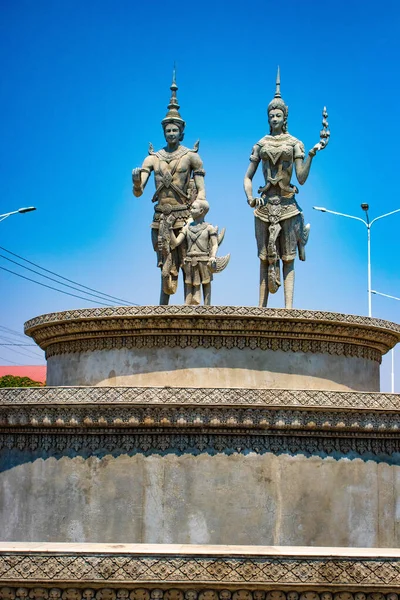 Scena Miejska Phnom Penh Kambodża — Zdjęcie stockowe