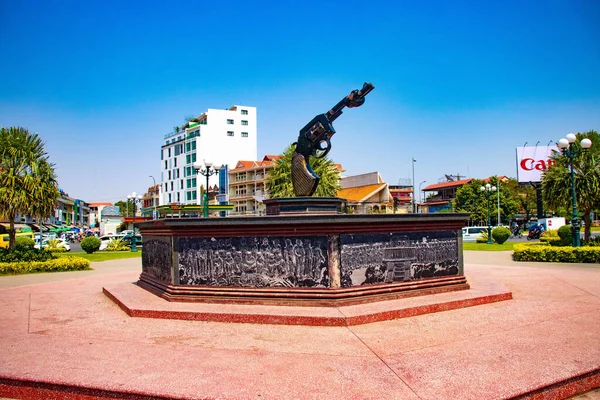 Escena Urbana Phnom Penh Camboya —  Fotos de Stock