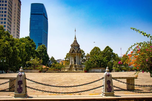 Stedelijke Omgeving Van Phnom Penh Cambodja — Stockfoto