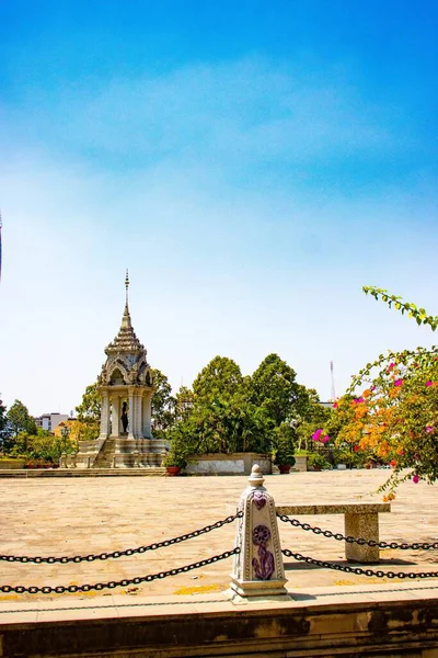 Scena Miejska Phnom Penh Kambodża — Zdjęcie stockowe