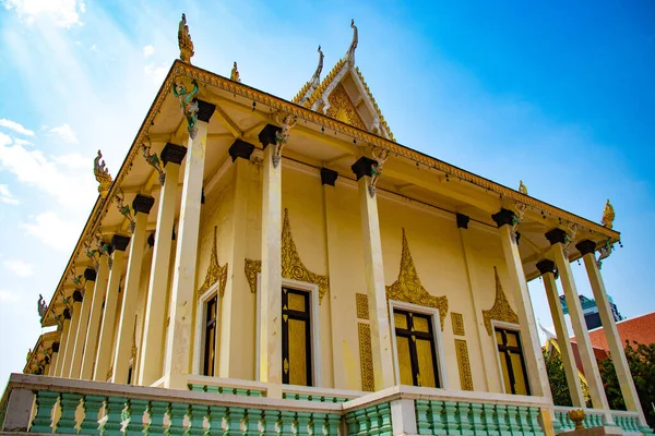 Město Phnom Penh Dne Kambodža — Stock fotografie