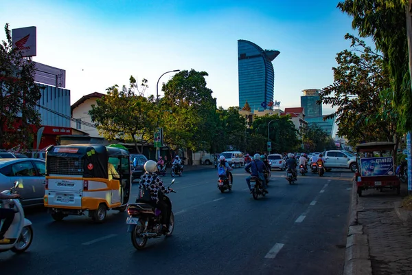 Phnom Penh City Daytime Camboya — Foto de Stock
