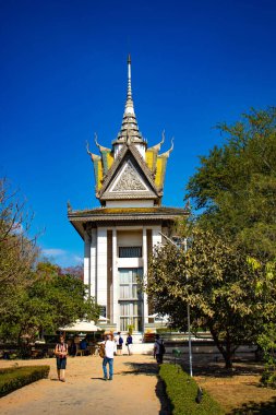 Kamboçya. Phnom Penh. Ölüm Alanları Müzesi
