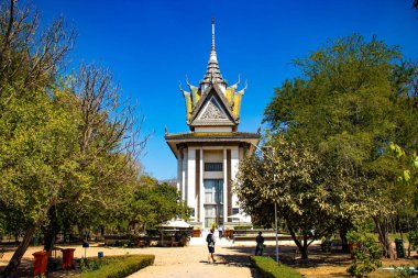 Kamboçya. Phnom Penh. Ölüm Alanları Müzesi