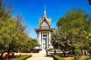 Kamboçya. Phnom Penh. Ölüm Alanları Müzesi