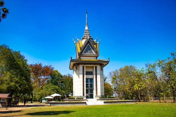 Музей Полей Смерти Пномпене Камбоджа — стоковое фото