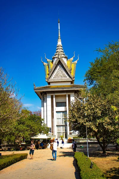 Камбоджа Пномпень Музей Поля Смерти — стоковое фото