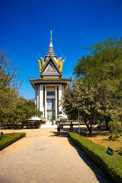 Kambodzsa Phnom Penh Vagyok Killing Fields Múzeum — Stock Fotó