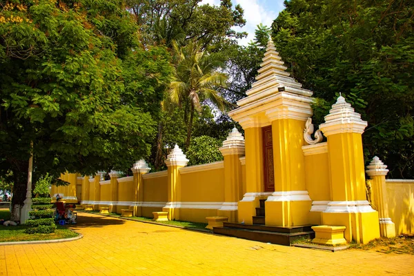 Καμπότζη Πνομ Πενχ Πραγματικό Παλάτι — Φωτογραφία Αρχείου