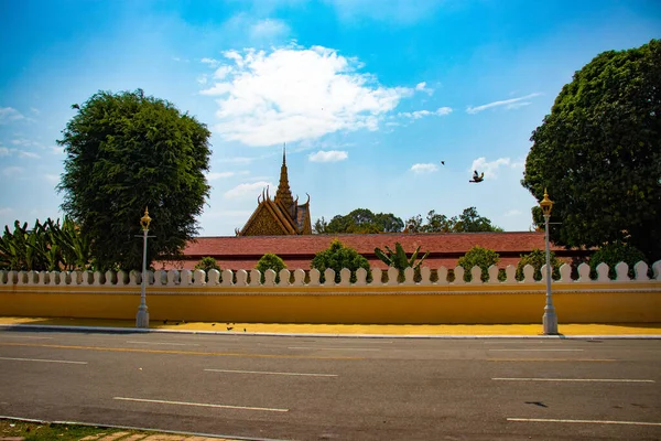 Cambogia Phnom Penh Palazzo Reale — Foto Stock